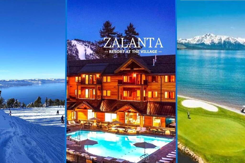 Ski In/Out - Zalanta - Great Location- 2 Hot Tubs - Heated Pool Саут-Лейк-Таго Екстер'єр фото